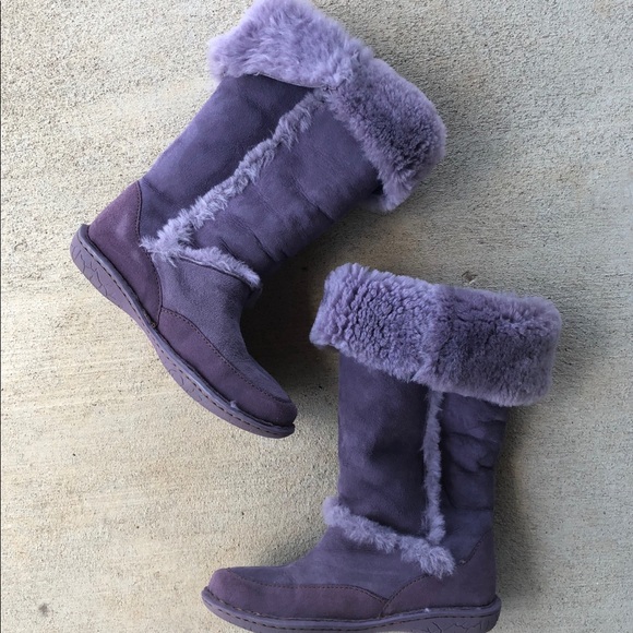 born winter boots with shearling